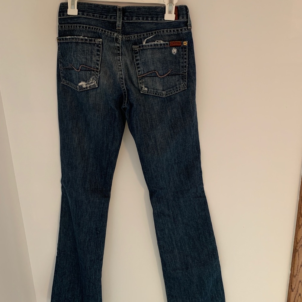 7 for all mankind bootcut jeans 27x32